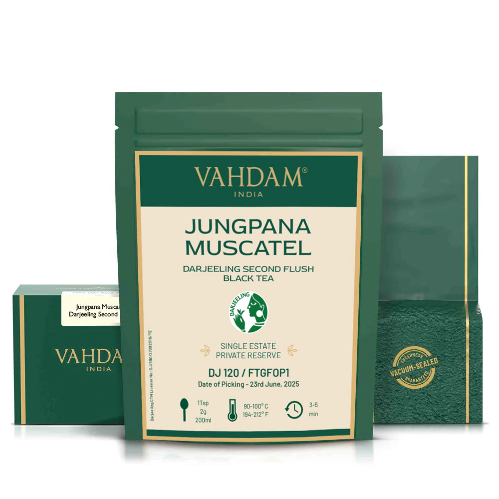2025 Jungpana Muscatel Darjeeling Second Flush Black Tea DJ 120