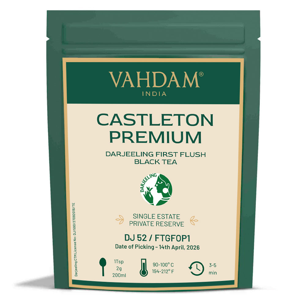2026 Castleton Premium Darjeeling First Flush Black Tea DJ FF BT-100g