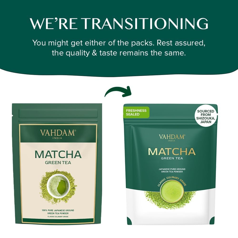 Pure Matcha Green Tea Powder, Culinary Grade 3.53oz/100g