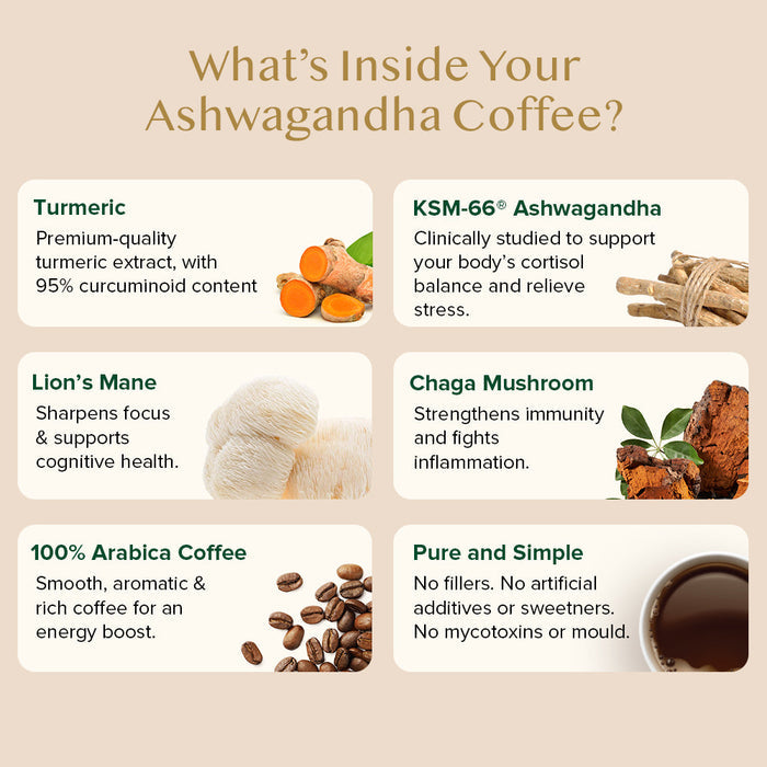 Ashwagandha coffee