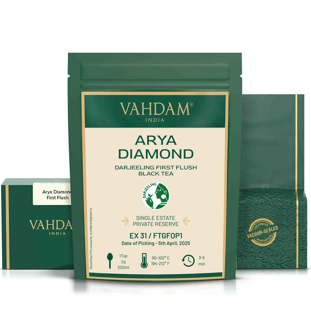 2025 Arya Diamond Darjeeling First Flush Black Tea Ex 31