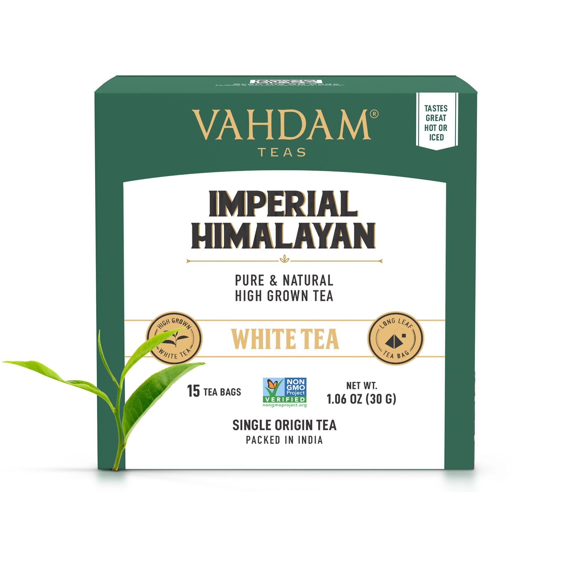 Imperial Himalayan White Tea, 15 Count , Image - 1