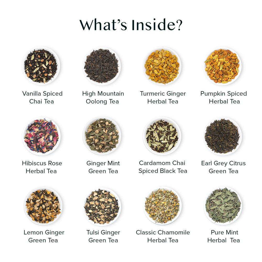 Classic Tea Sampler, Gift Set 24 Teas