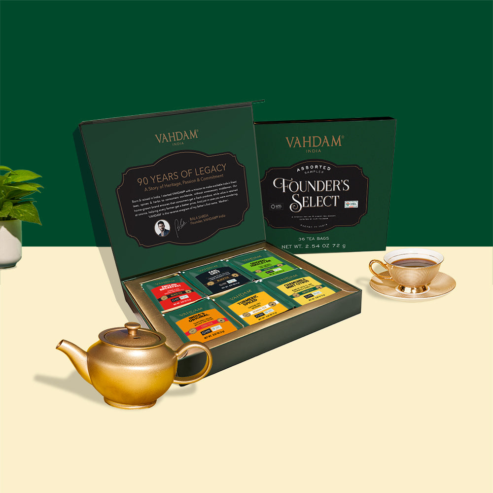 Founder's Select, Gift Set, 36 Teas