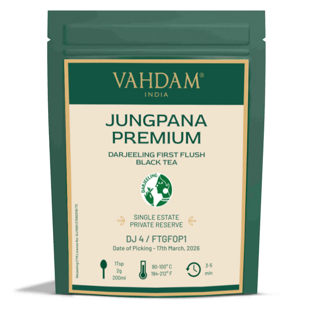 2026 Jungpana Premium Darjeeling First Flush Black Tea DJ FF BT/ 100g