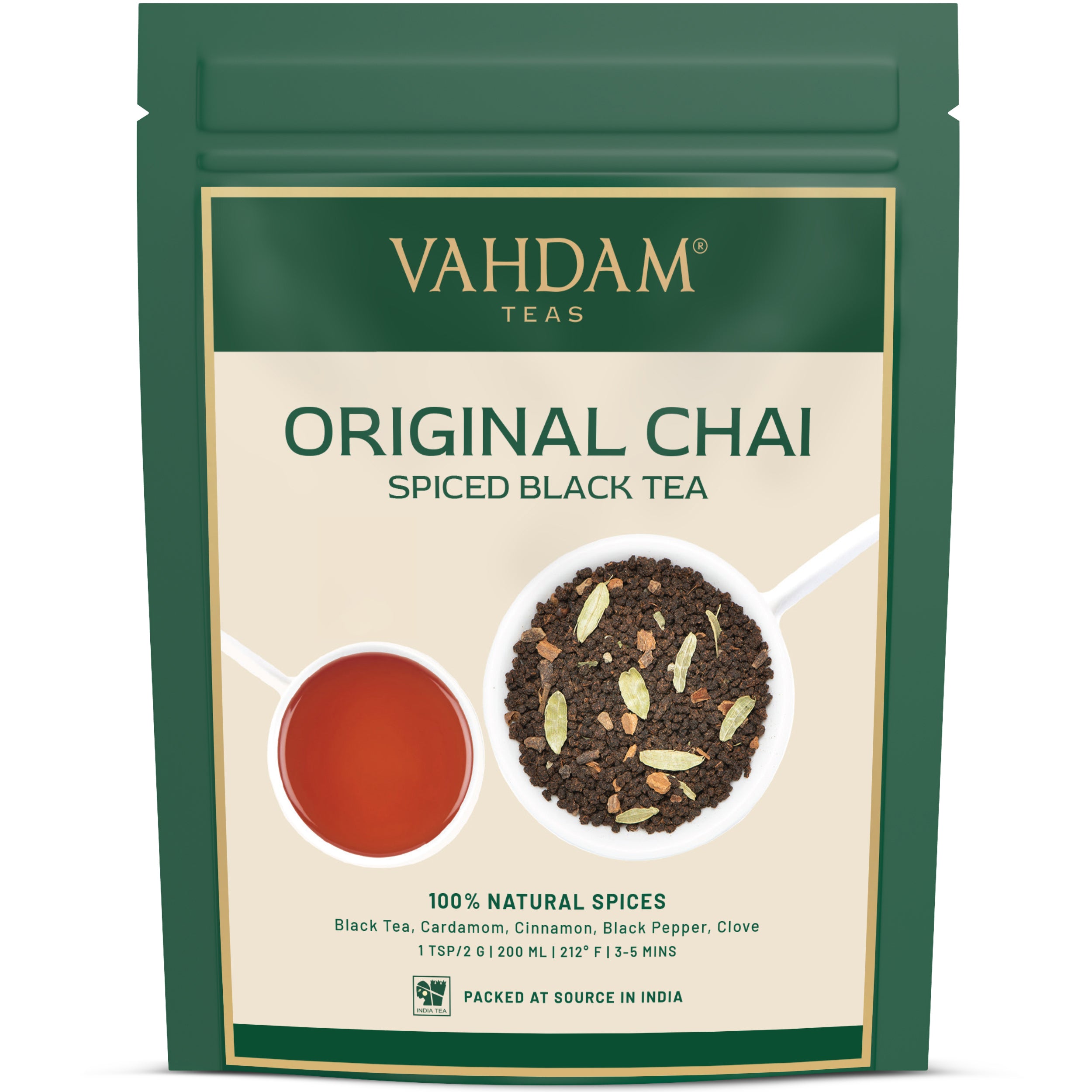 India's Original Masala Chai Tea, 7.06oz/200g
