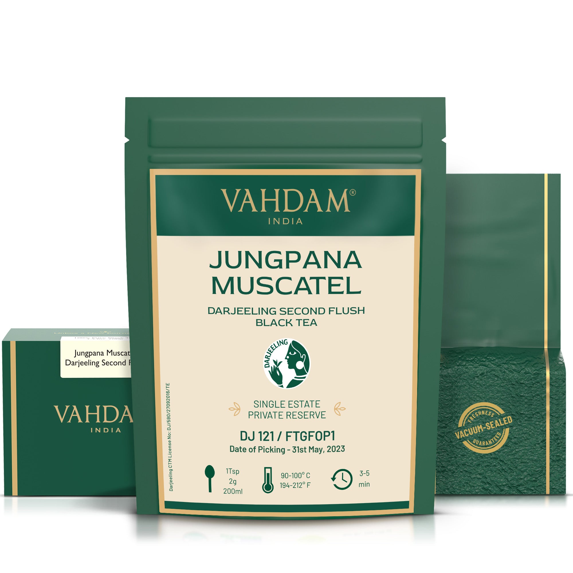 Jungpana Muscatel Darjeeling Second Flush Black Tea DJ 121/2023, Image - 6