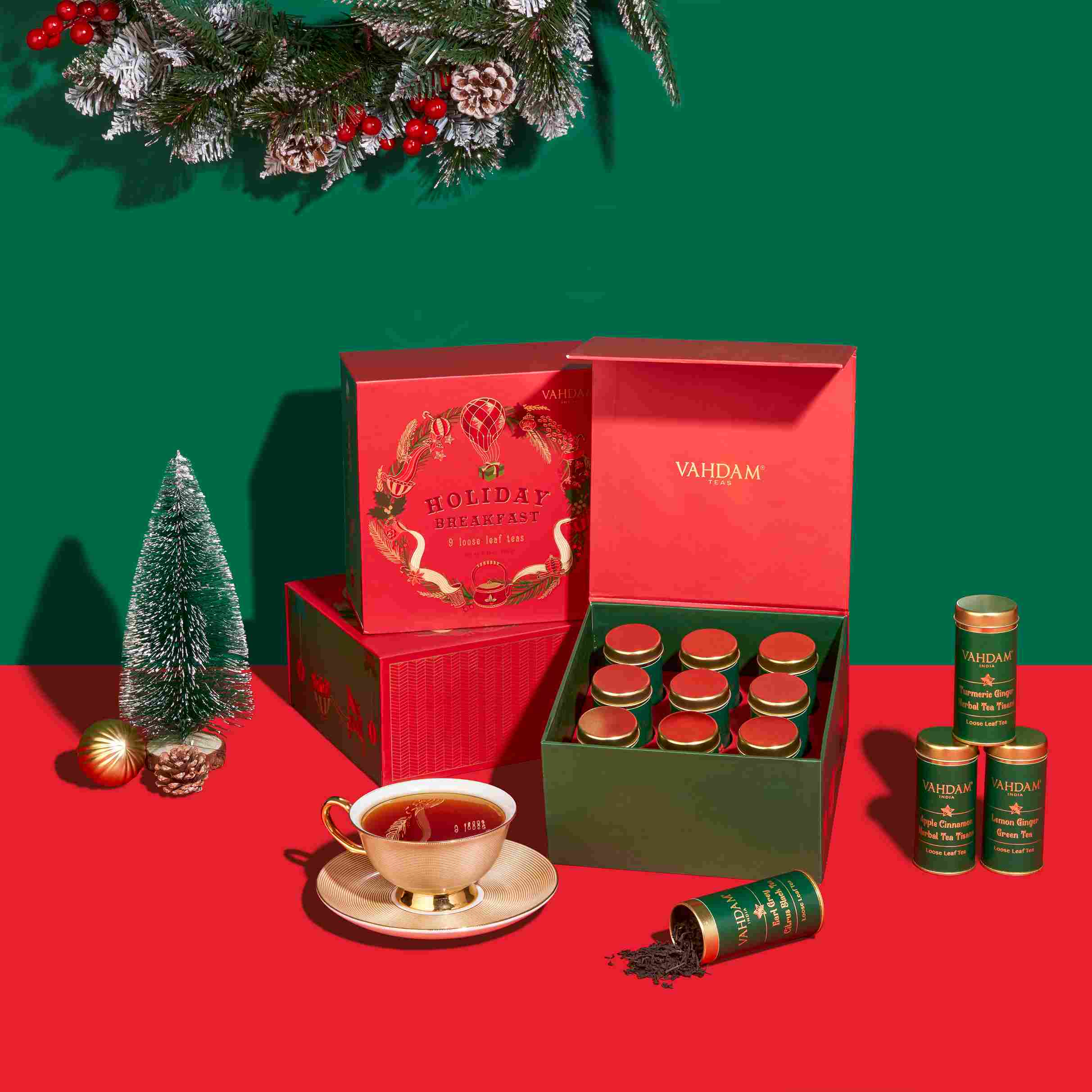 Holiday Breakfast Gift Set | 9 Teas, Image - 1
