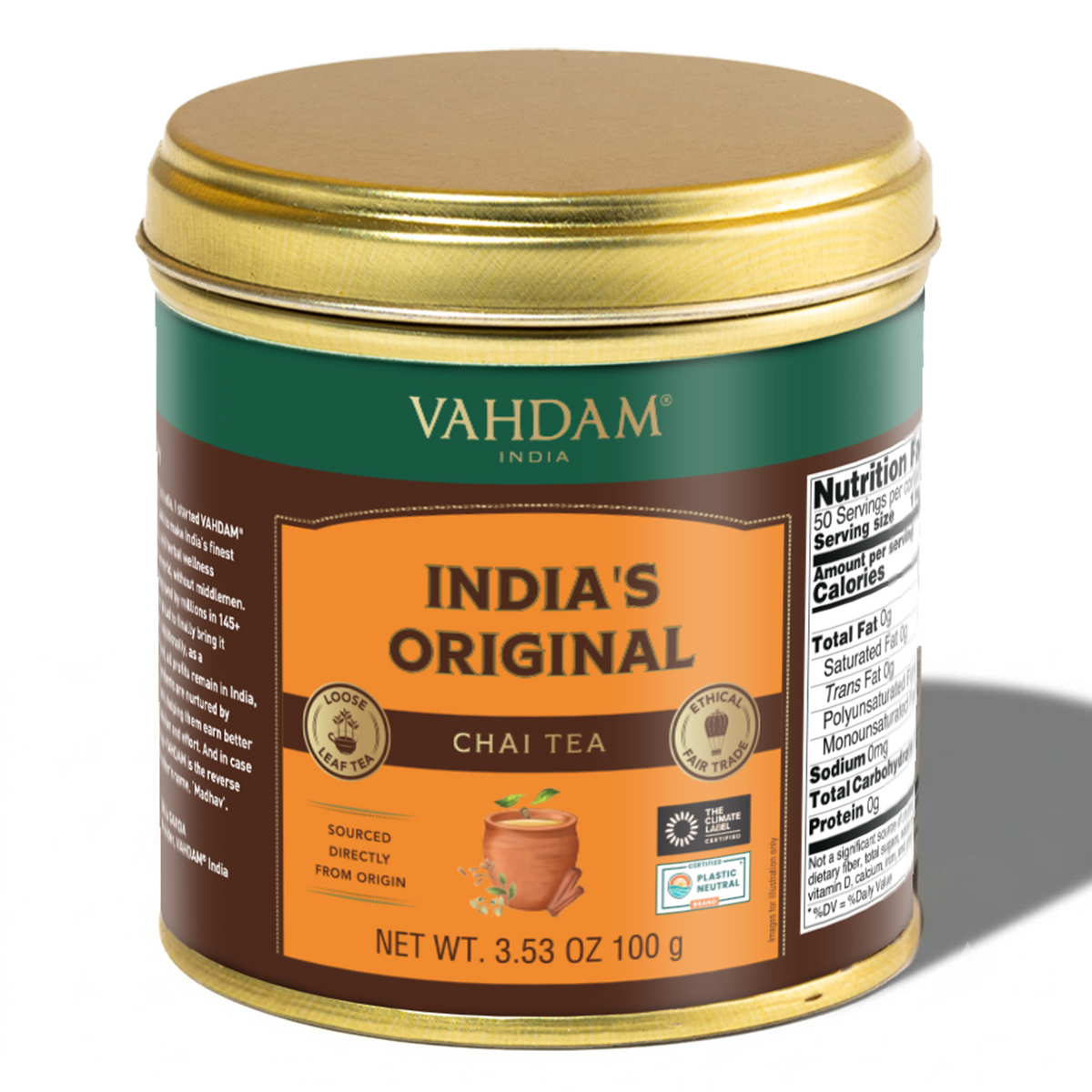 India's Original Masala Chai Tea, 100 g