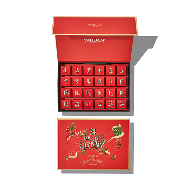 Special Christmas Gift Set 24 Teas & Infuser Trio Bundle