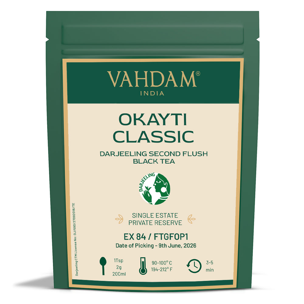 2026 Okayti Classic Darjeeling Second Flush Black Tea