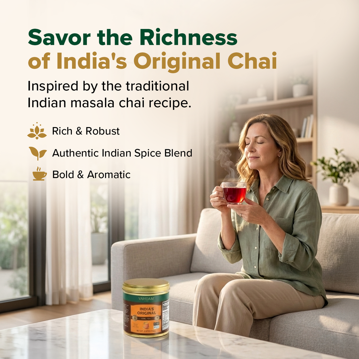 India's Original Masala Chai Tea, 100 g
