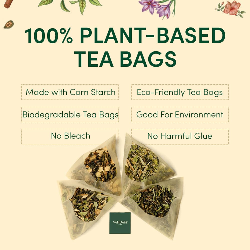 Herbal Tea Assortment, Gift Set, 6 Variants