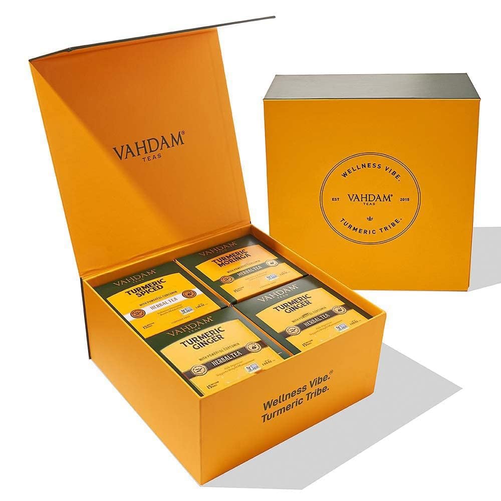 Turmeric Kit | 4 Variants, 60 Tea Bags