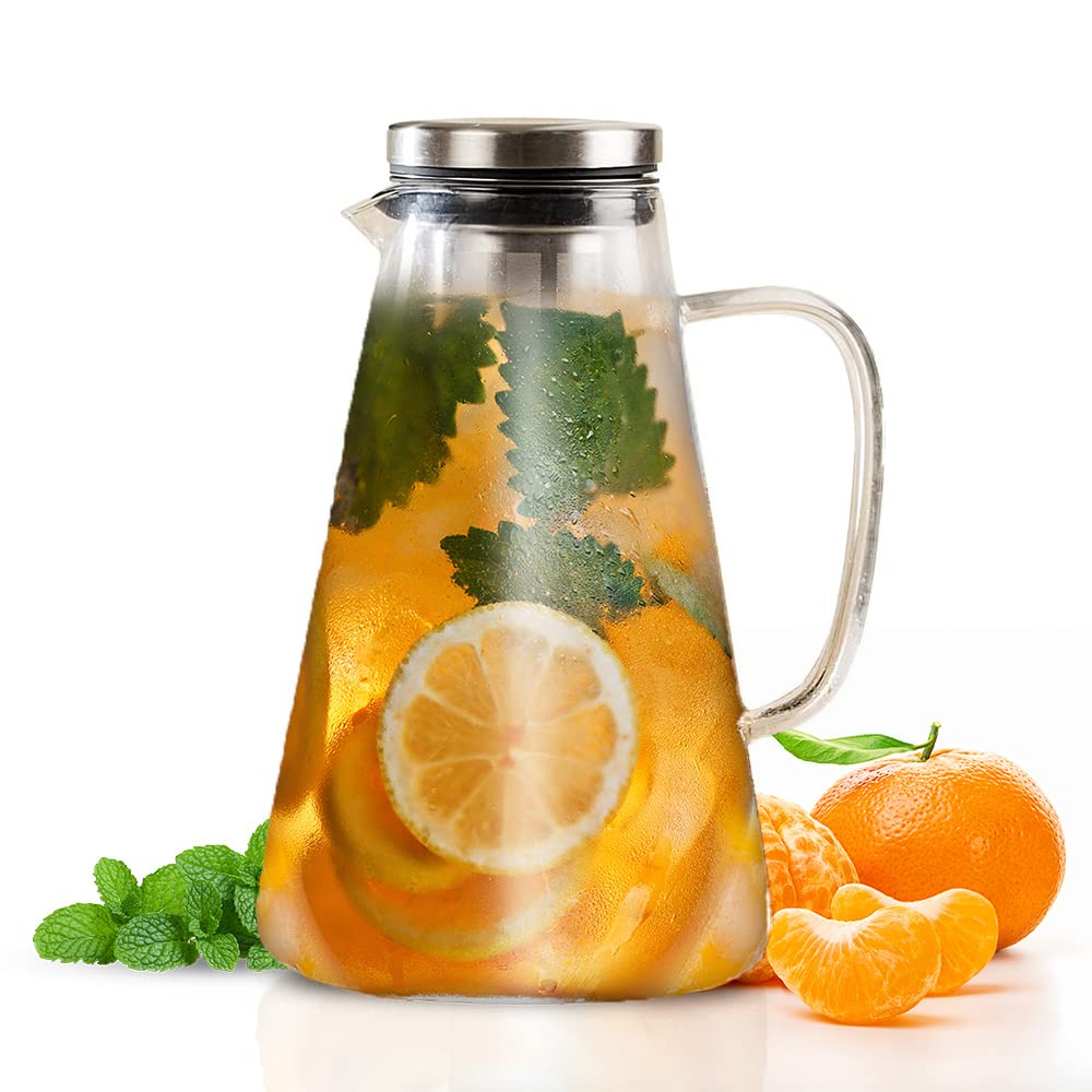 Glass Iced Tea Pitcher