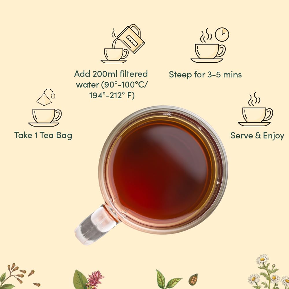 Herbal Tea Assortment, Gift Set, 6 Variants