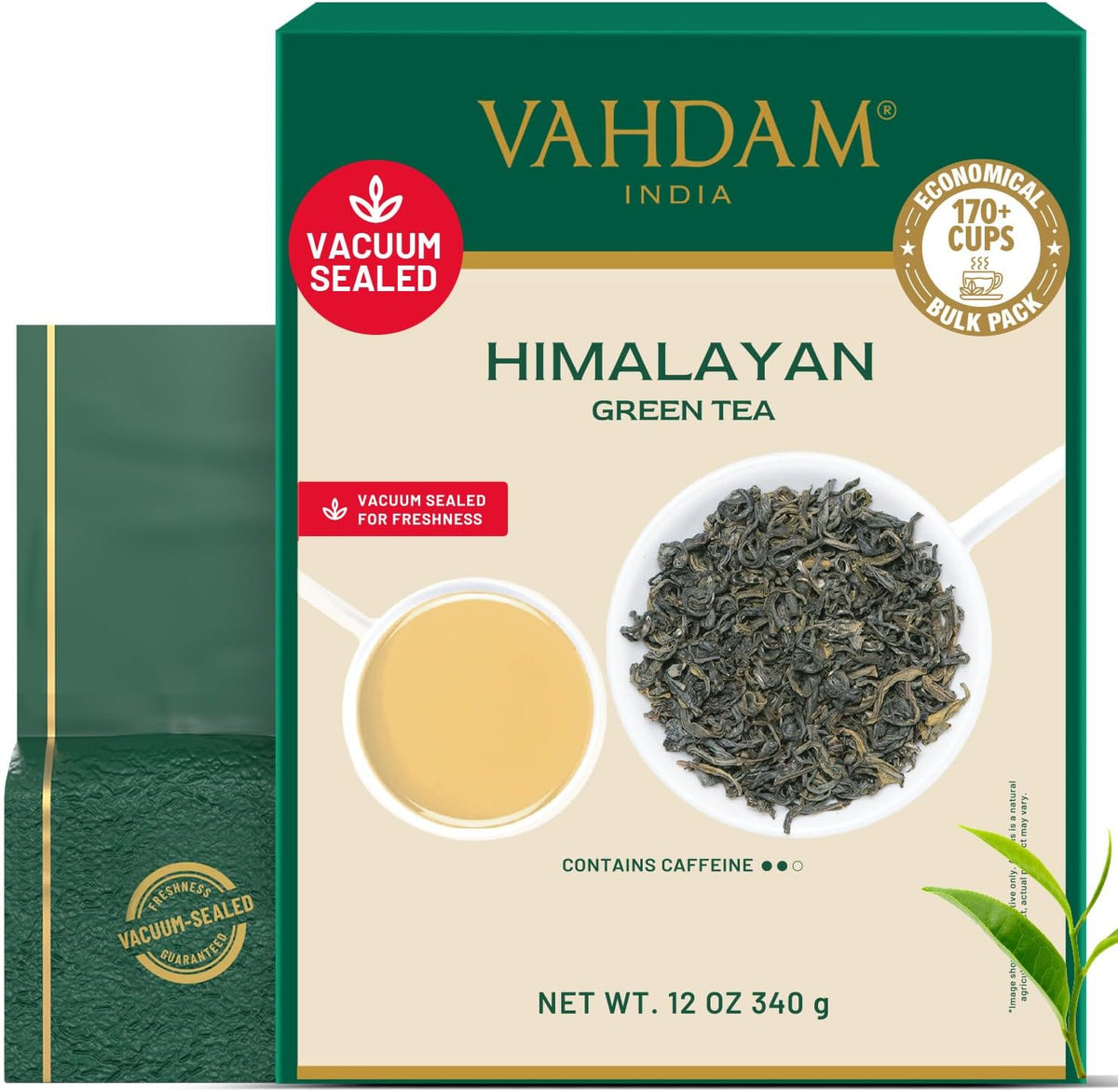 Himalayan Green Tea Loose Leaf, 340g