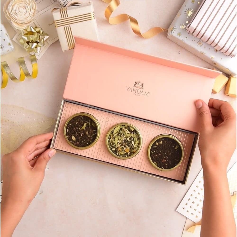 Blush  Tea Gift, Set of 3