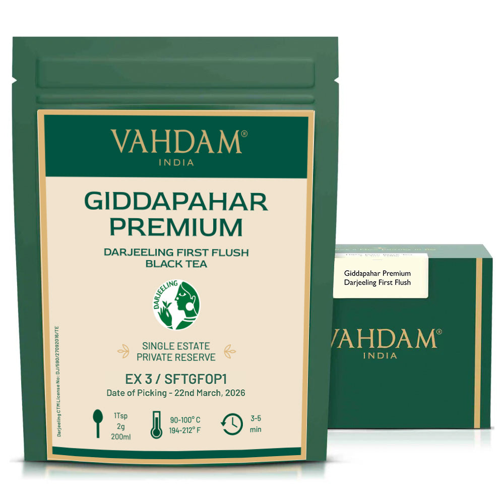 2026 Giddapahar Premium Darjeeling First Flush Tea DJ FF BT/ 100g