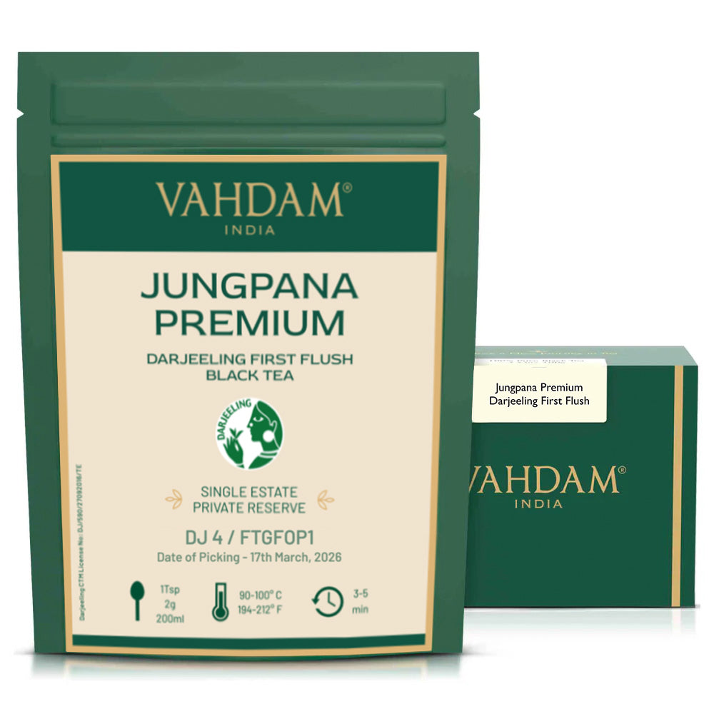 2026 Jungpana Premium Darjeeling First Flush Black Tea DJ FF BT/ 100g