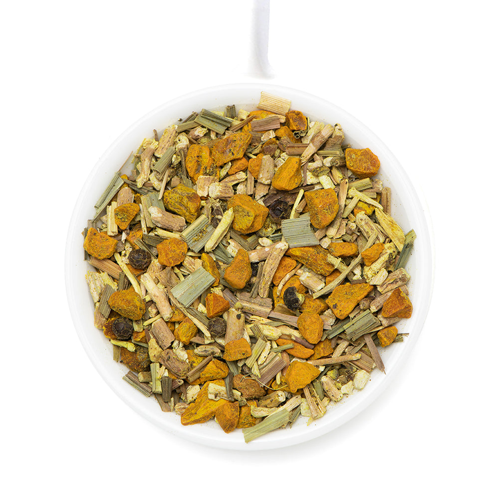 Turmeric Ashwagandha Herbal Tea Tisane, 100 Count