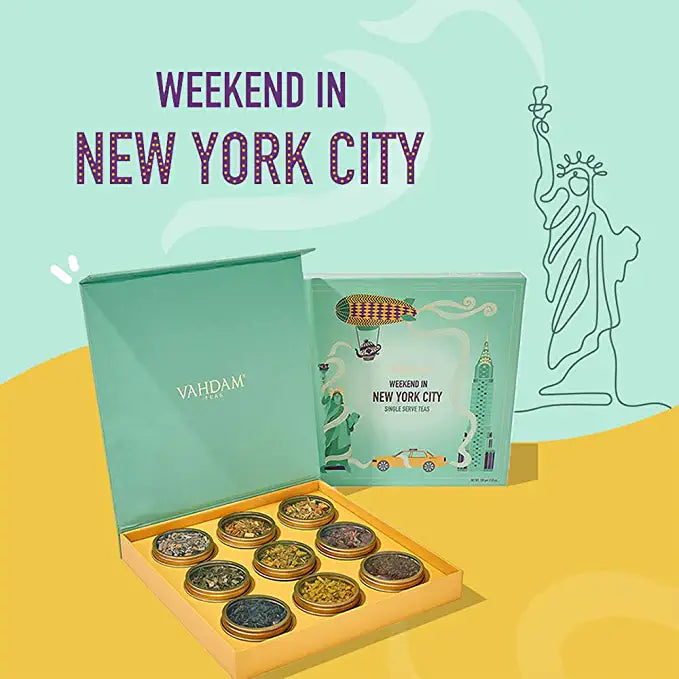Weekend in New York City, Gift Set, Image - 7, 9 Teas