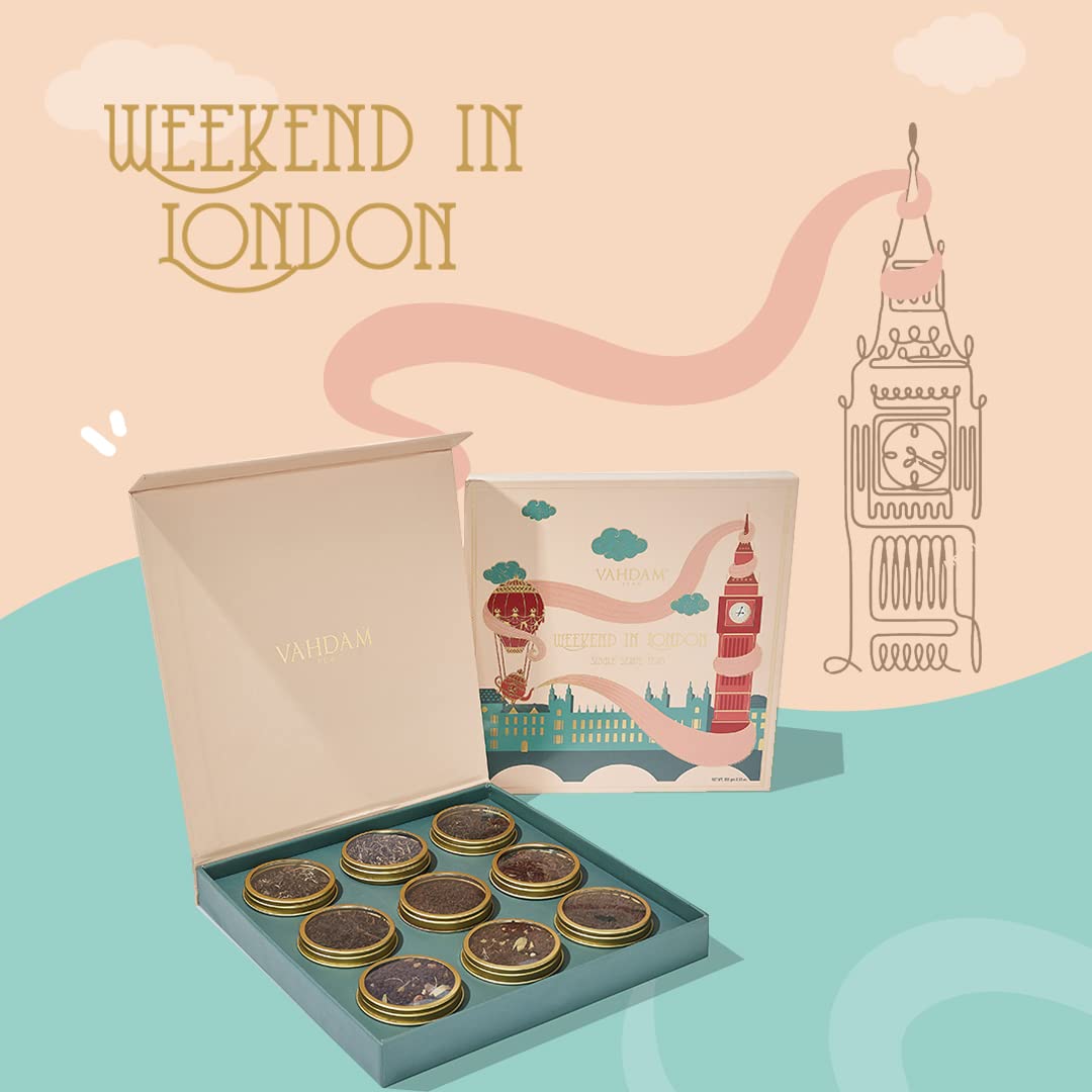 Weekend in London, Gift Set, Image - 3, 9 Teas