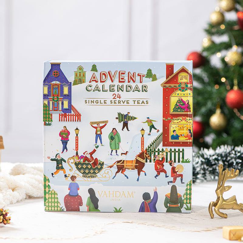 Advent Calendar Gift Set, 24 Variants | 120 Tea Bags