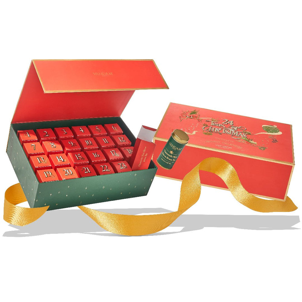 Christmas Advent Calendar Tea Gift Set 24 Tea | Christmas Tea | VAHDAM®